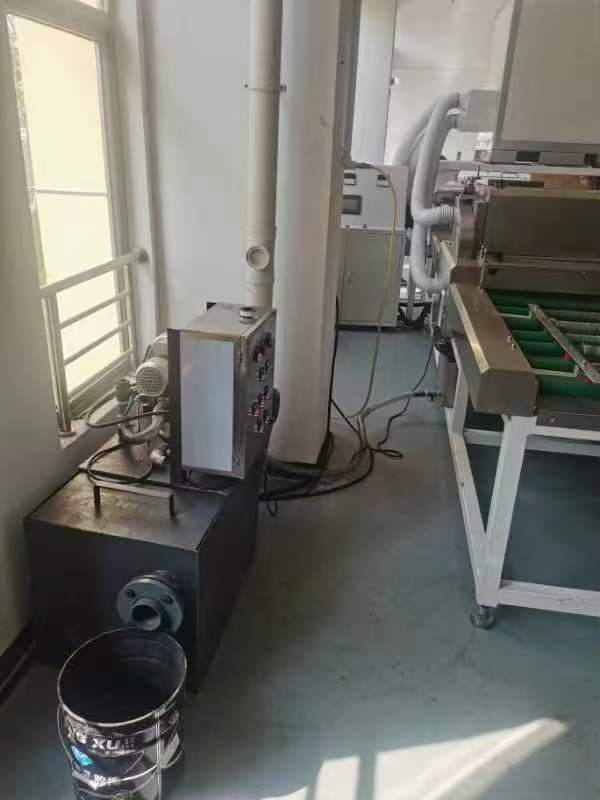 小型一体化污水处理设备安装现场